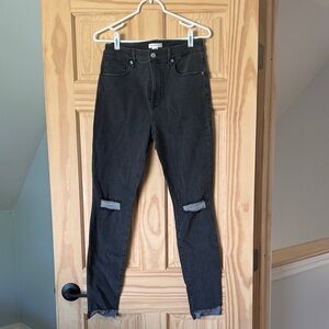 Good American Black Skinny Jeans